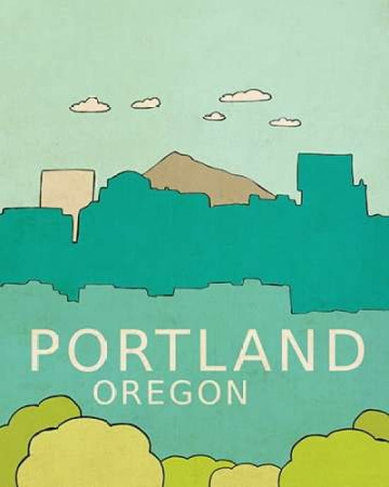 Portland Canvas Art - Lisa Barbero (24 x 30)