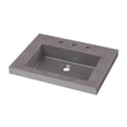 thumbnail image 1 of Portland Collection 24 Inch Concrete Semi-Recessed Sink, 1 of 2