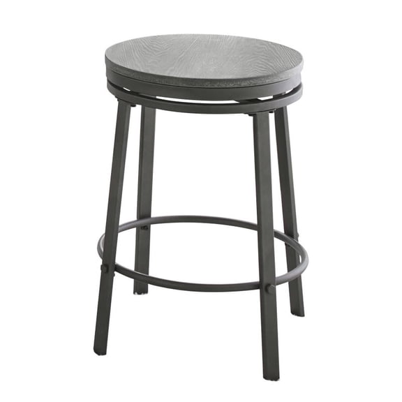 Portland - Counter Stool (Set of 2) - Dark Gray