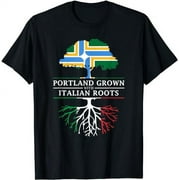 Portland Grown with Italian Roots - Italy T-Shirt