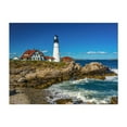 thumbnail image 1 of Portland Head Lighthouse 01 - Portland Maine Photography Unframed Wall Art Print 12 x 18 inches, 1 of 7
