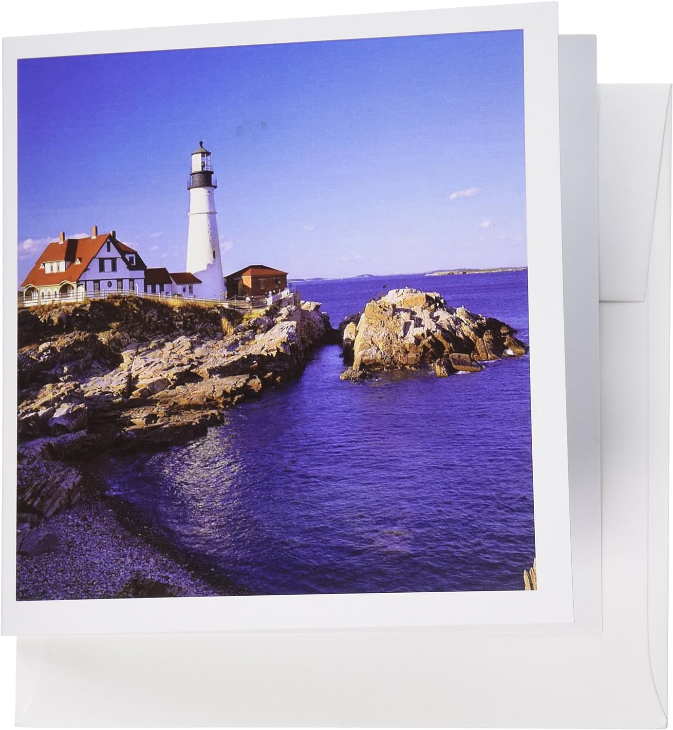 Portland Head Lighthouse US20 RER0011 Ric Ergenbright Greeting