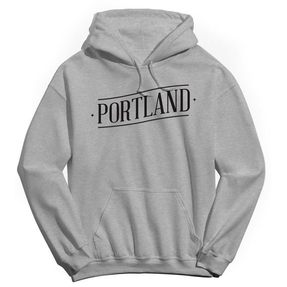 Portland Humor Graphic Sport Grey Men's Crewneck Sweatshirt Hoodie