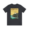 Portland Maine Head Light Jersey Short Sleeve Tee