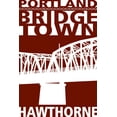 thumbnail image 1 of Portland, Oregon, Hawthorne Bridge (12x18 Wall Art Poster, Room Decor), 1 of 3