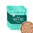 thumbnail image 1 of Portland Pet Food Company Gluten & Wheat Free Homestyle Rosie's Beef N' Rice Dog Meal 9 oz, 1 of 6