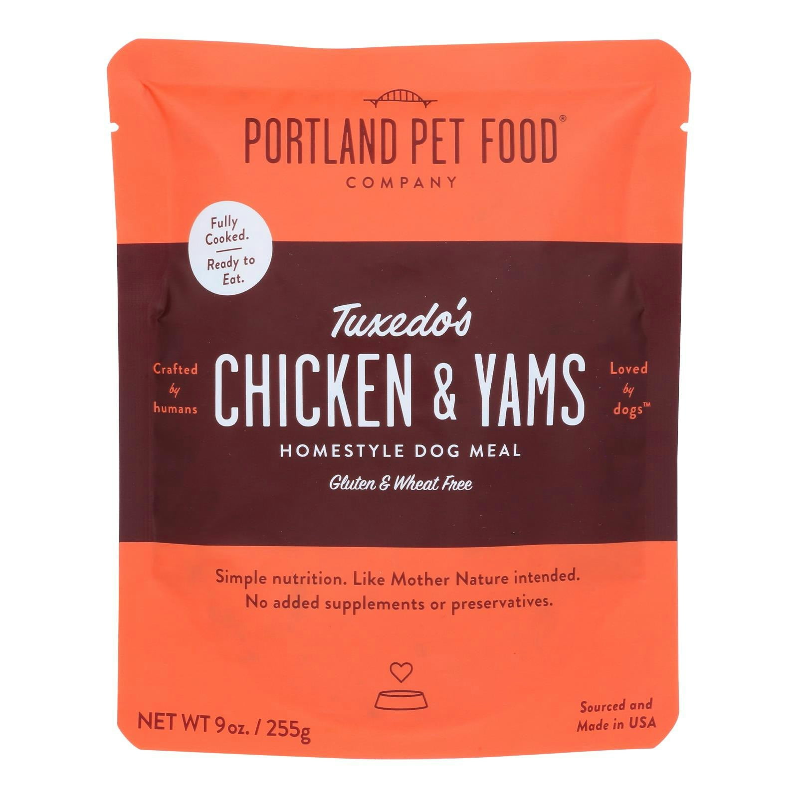 Portland Pet Food Company Meal Dog Chicken Yakitori 9 oz (Pack Of 8)