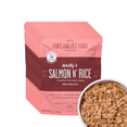 thumbnail image 1 of Portland Pet Food Company Wally’s Salmon N’ Rice Fresh Dog Food Pouches Human-Grade, Gluten-Free Wet Pet Meal Toppers Mix-Ins & Meals - Large & Small Breed, Puppy to Senior - Made in the USA - 8 Pack, 1 of 7