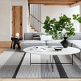 thumbnail image 1 of Portland Plaid Wool Area Rug, 4' x 6', Portland Grey, 1 of 6