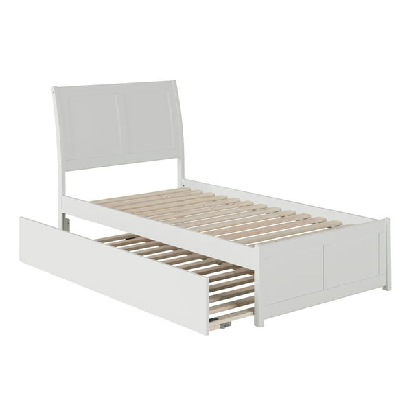 Portland Platform Bed with Matching Foot Board with Twin Size Urban ...