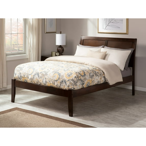 Portland Platform Bed with Open Foot Board, Multiple Colors, Multiple Sizes