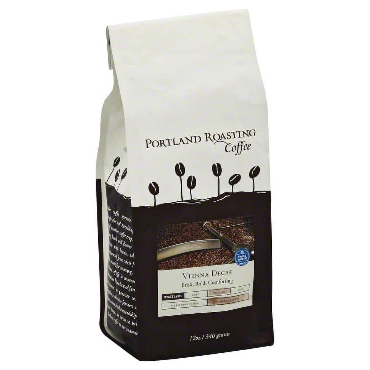 Portland Roasting 12 Oz Bag Swp Decaf Vienna Coffee Gr