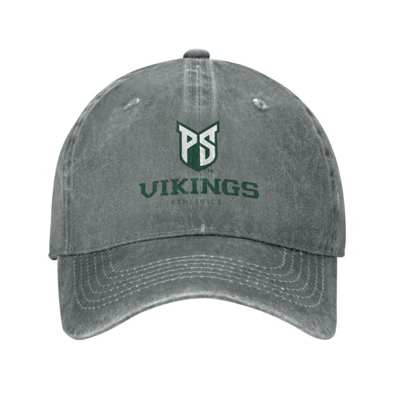 Portland State University Hat Adult Adjustable Classic Washed Casquette Cap Hat Baseball Cap