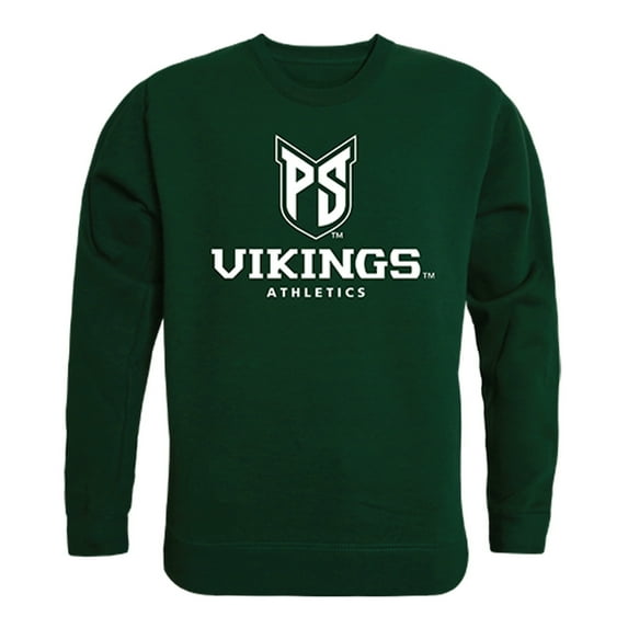 Portland State University Vikings College Crewneck Sweatshirt - Forest Green, XX-Large