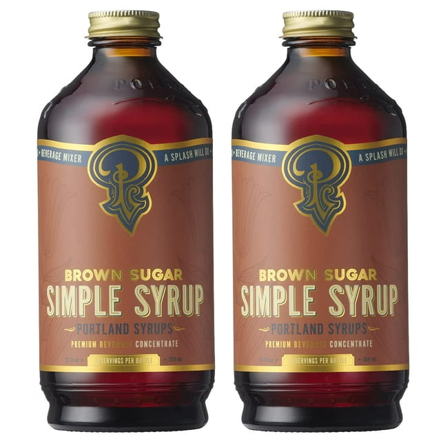 Portland Syrups Simple Syrup Drink Mix for Exceptional Cocktails