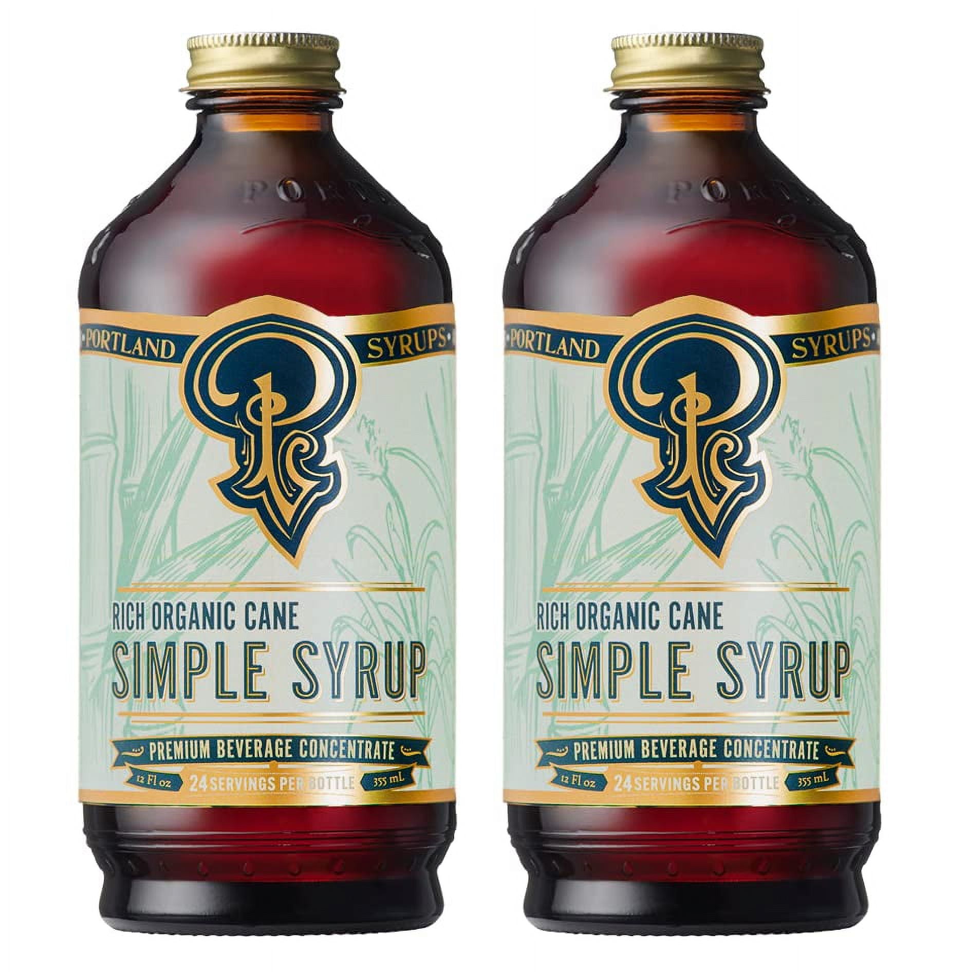 Portland Syrups Simple Syrup Drink Mix for Exceptional Cocktails