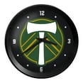 thumbnail image 1 of Portland Timbers 15" Ribbed Frame Wall Clock, 1 of 5