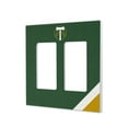 thumbnail image 1 of Portland Timbers Diagonal Stripe Design Double Rocker Lightswitch Plate, 1 of 4