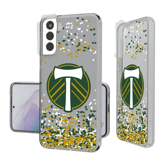 Portland Timbers Galaxy Confetti Clear Case