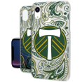 thumbnail image 1 of Portland Timbers Paisley Clear iPhone XR Case, 1 of 1