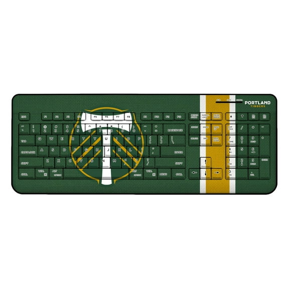 Portland Timbers Team Stripe Wireless Keyboard