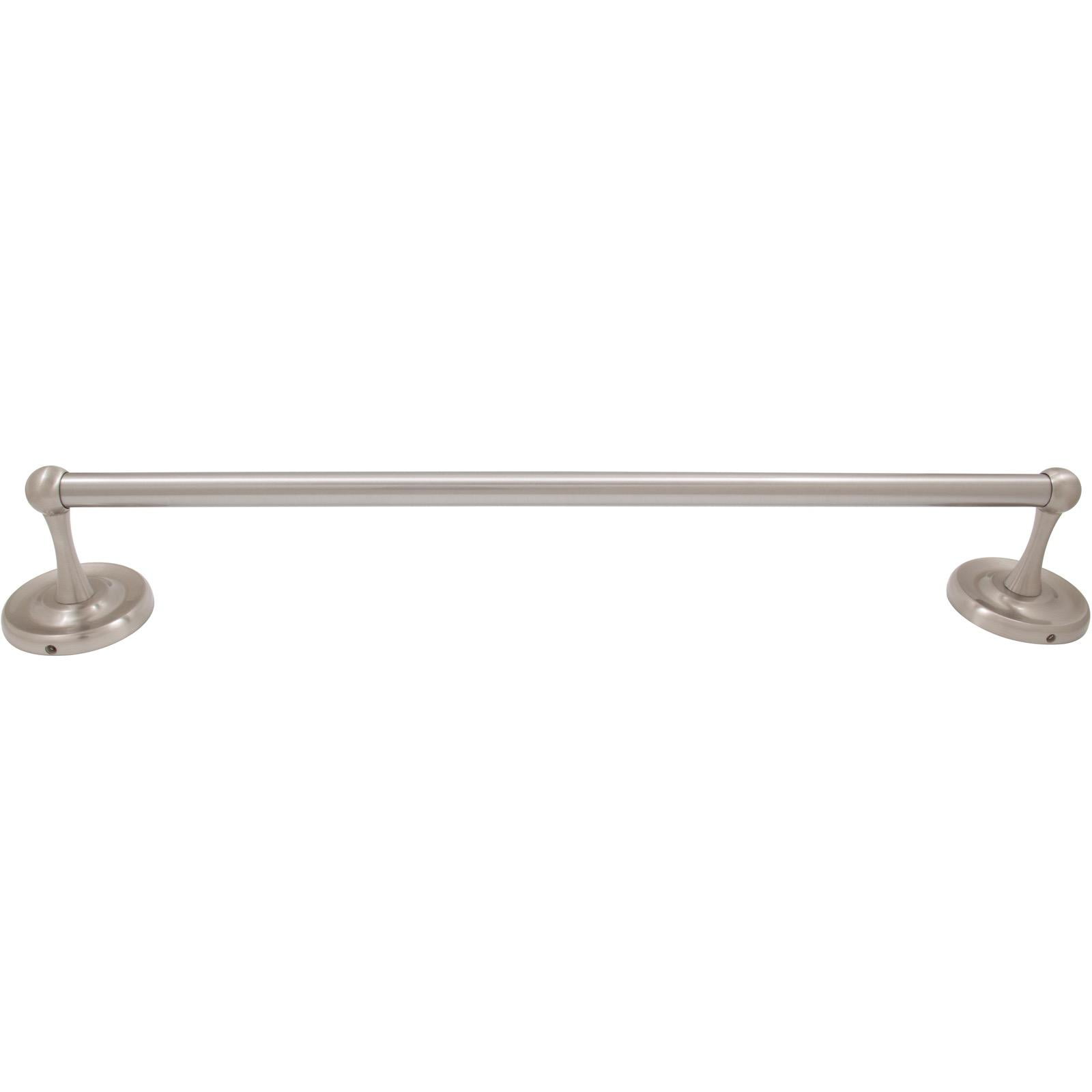 Portland 30-Inch Satin Nickel Wall Towel Bar