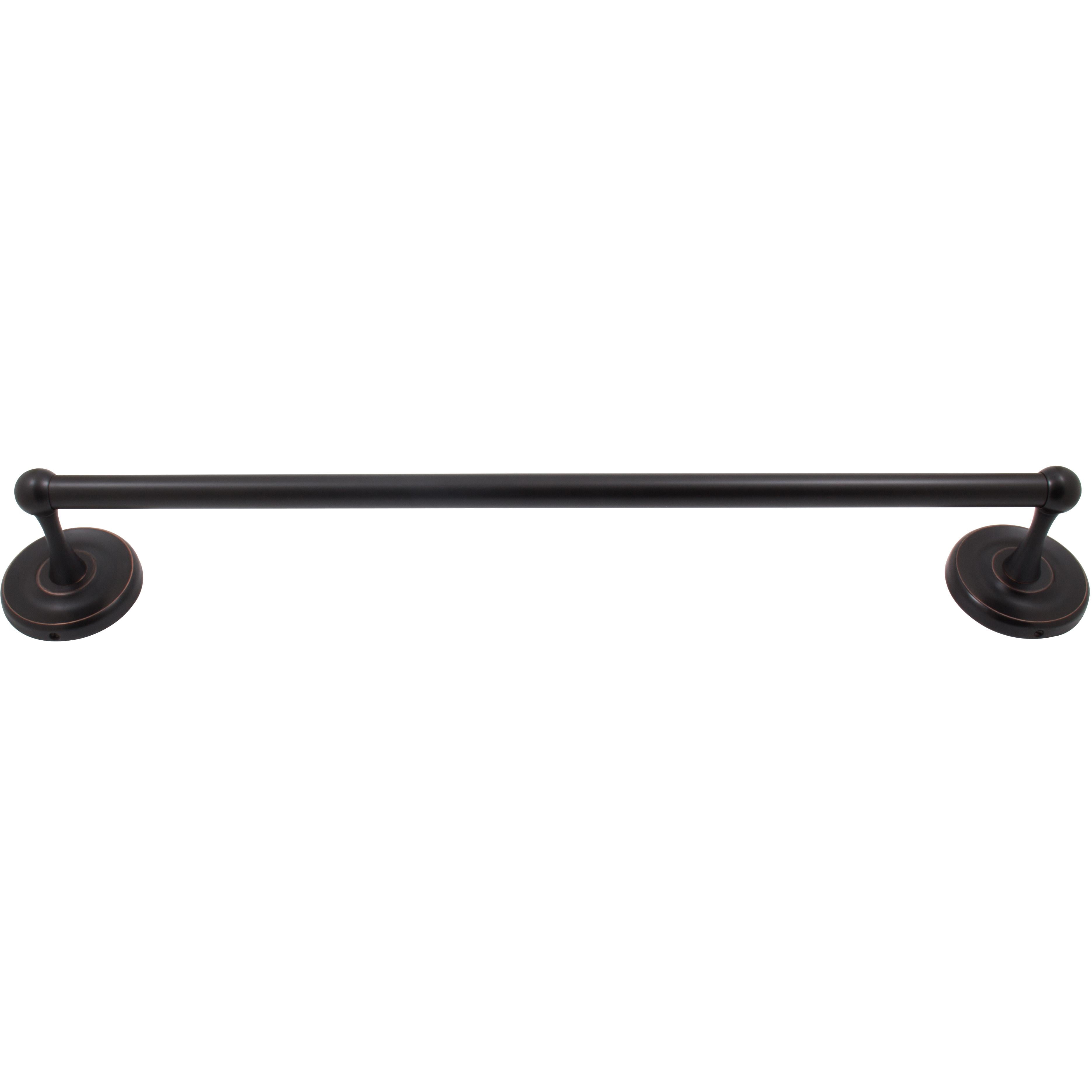Vintage Bronze 30-Inch Classic Design Towel Bar