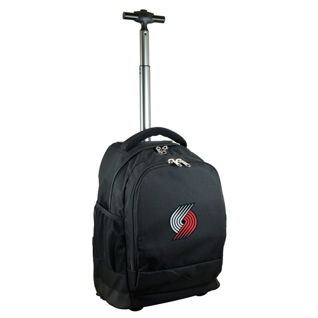 Portland Trail Blazers 19'' Premium Wheeled Backpack - Black - No Size