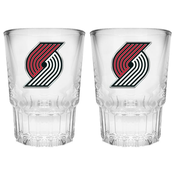 Portland Trail Blazers 2-Piece Prism Shot Glass Set