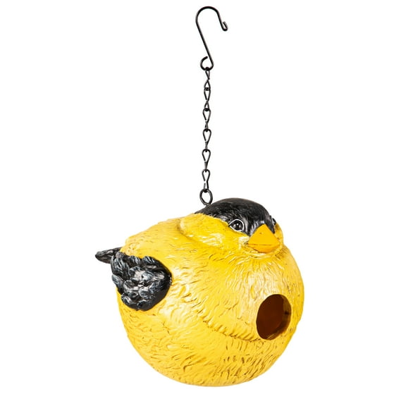 Portly Birdhouse, Goldfinch