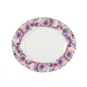Portmeirion Botanic Blooms Sweet Pea Large 14 Ceramic Oval Platter