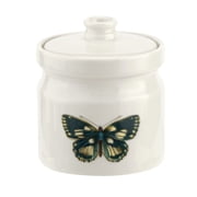 Portmeirion 10oz Botanic Garden Harmony Covered Sugar Bowl - Lid, Porcelain