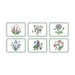 Portmeirion Pimpernel Botanic Garden Placemats, Set of 6