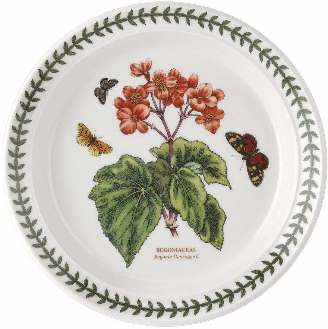 Botanic Garden Begonia Porcelain 8.5" Salad Plate