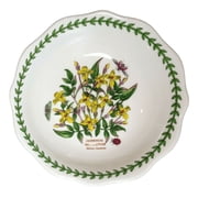 Portmeirion Botanic Garden Terrace Yellow Jasminum 6.5" Porcelain Bowl - Floral Border