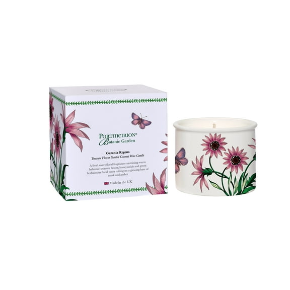 Portmeirion, Botanic Garden Treasure Flower Scented Ceramic Candle Timeless Collection