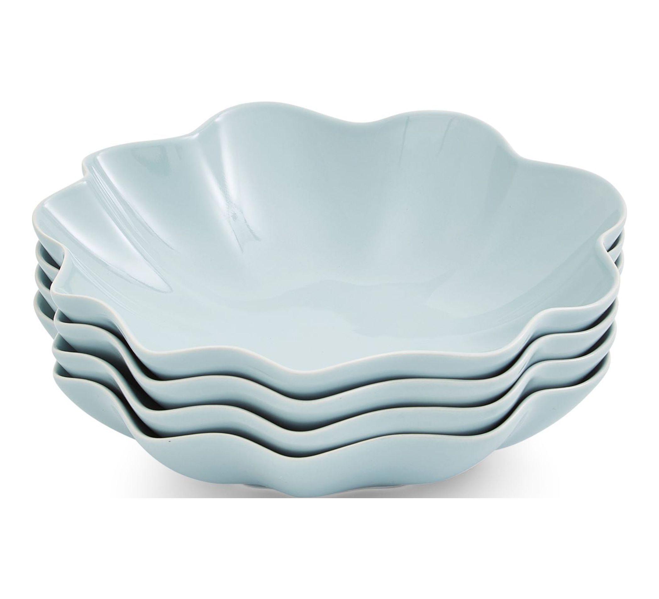 Portmeirion Sophie Conran Floret 9 Inch Pasta Bowls, Set of 4 Robin's