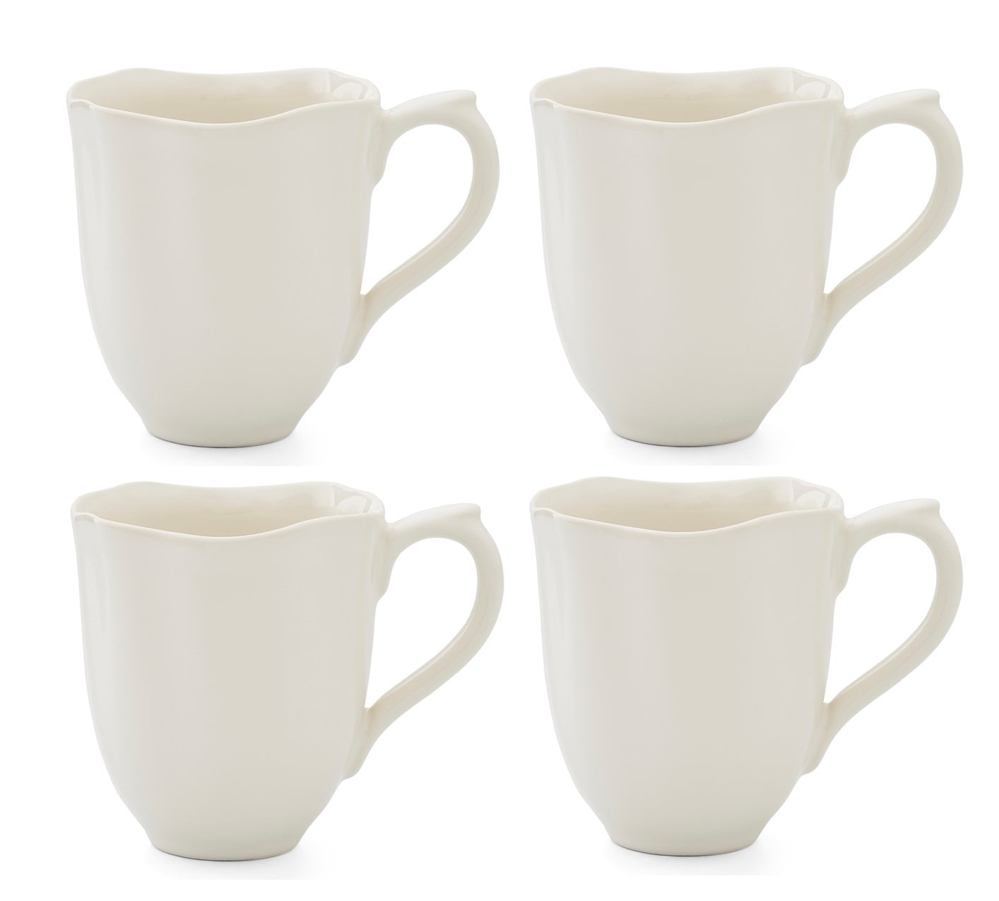 The Pioneer Woman Novelty Gingham 16-oz Mugs, Set of 4