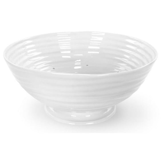 Portmeirion Sophie Conran White Footed Drainer, White