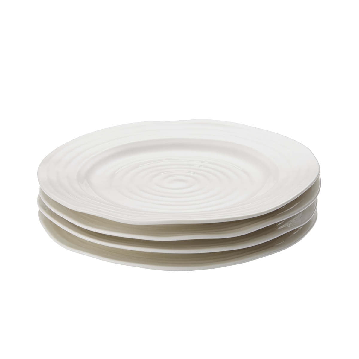 Portmeirion Sophie Conran White Salad Plate, Set of 4