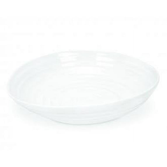 Portmeirion Sophie White 9" Pasta Bowl