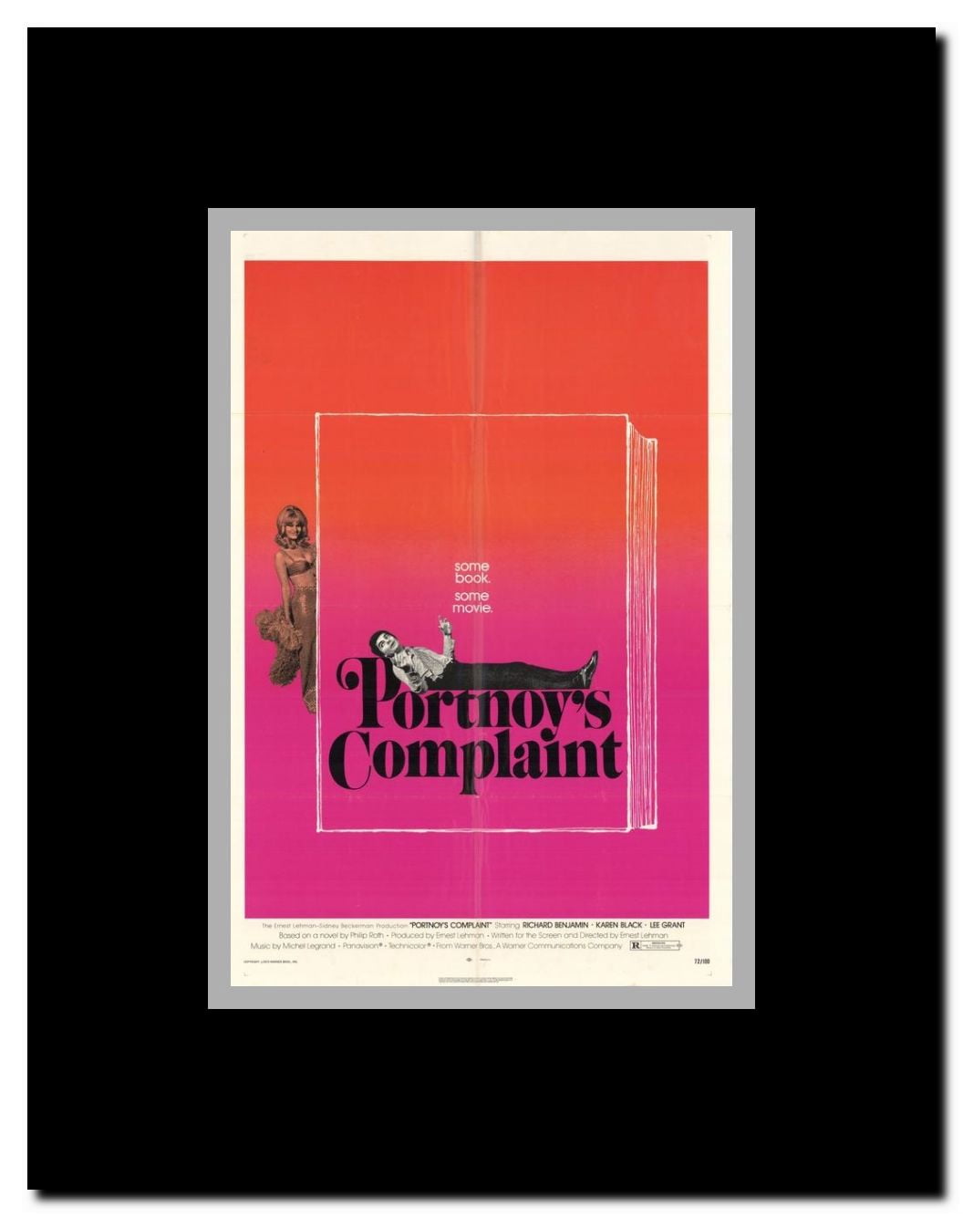 Portnoy's Complaint Framed Movie Poster