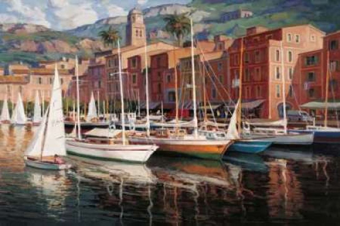 Porto Fino Canvas Art - Pascual Bueno (12 x 18)
