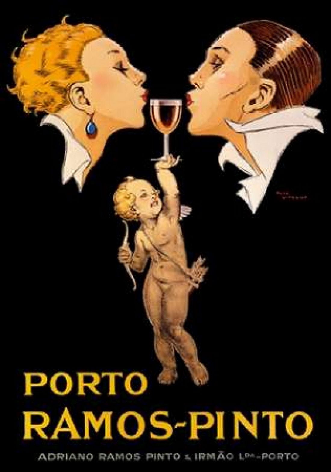 Porto Ramos Canvas Art - Rene Vincent (20 x 28)