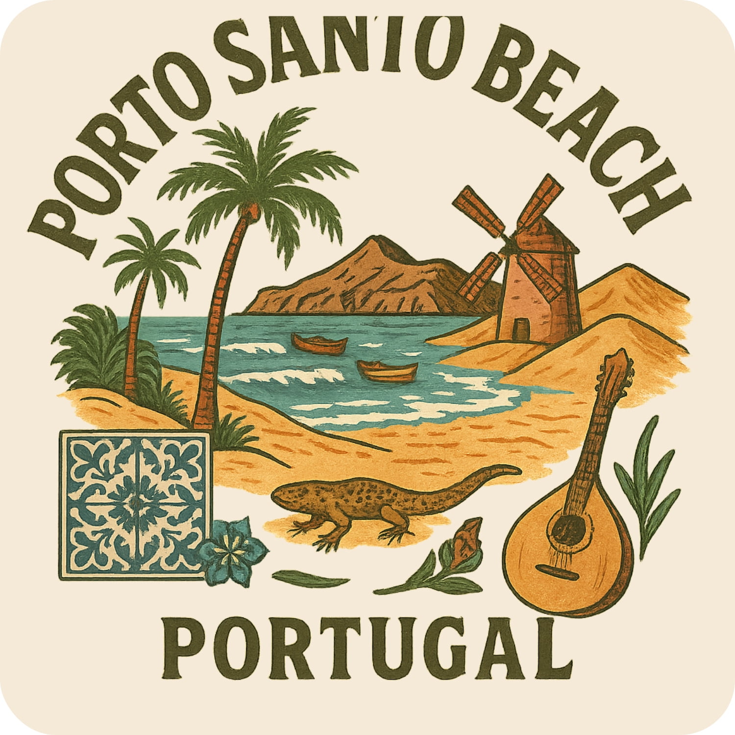 porto-santo-beach-portugal-keepsakes-souvenir-vinyl-sticker