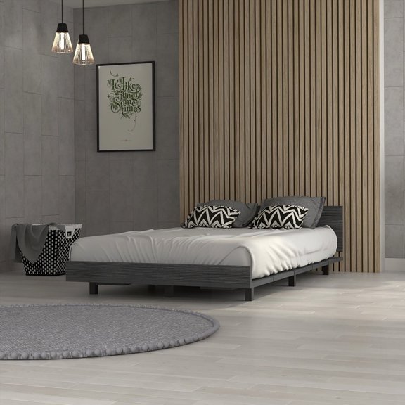 Portoalegre Twin Bed Base with 441'' LB Capacity and Headboard