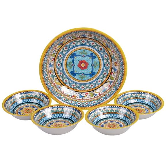 Portofino 5pc Salad/Serving Set