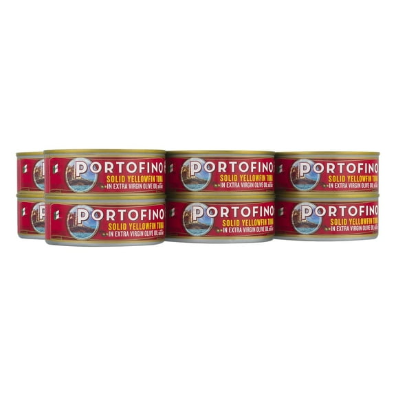 Portofino Solid Yellowfin Tuna In Extra Virgin Olive Oil - 4.5oz Can (Pack of 12)