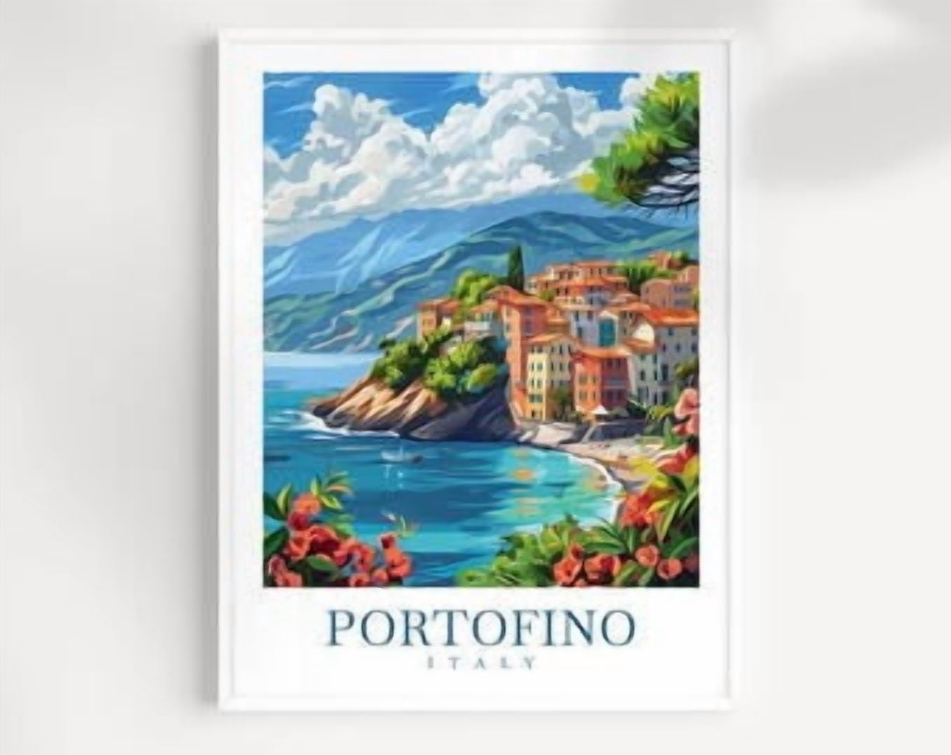 Portofino Travel Italy Poster, Ideas, Living Room, Gallery Wall, Home ...