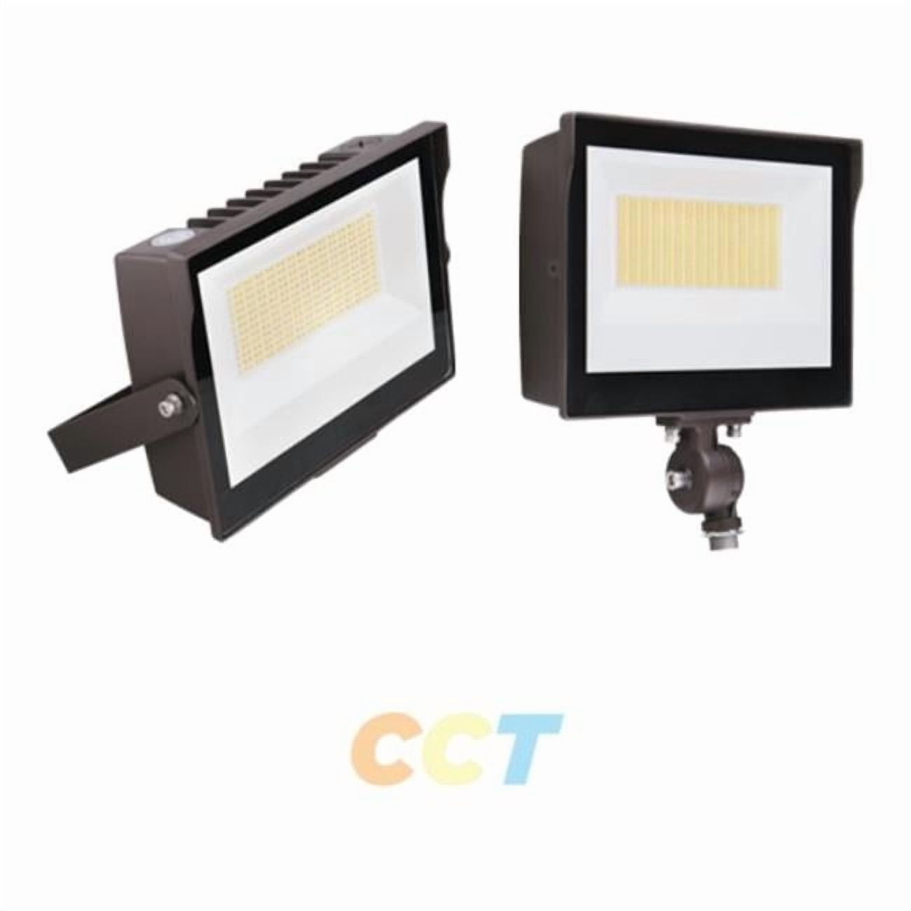 Portor PT-FLS1-60W-3CCT-KM 60W LED Luminaire Flood Light with CCT Selector, Photocell Sensor & Knuckle Mount